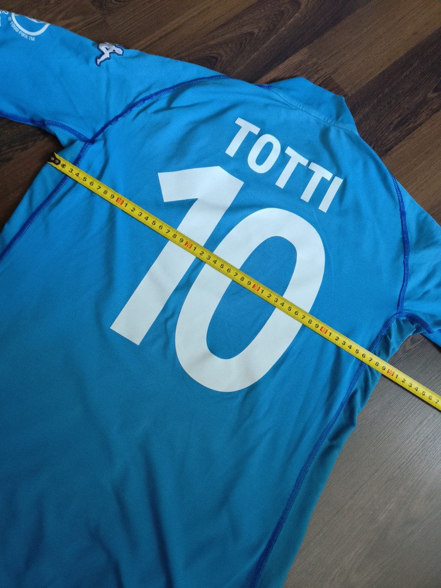 Italy Home Football 2002 2004 Shirt Jersey Kappa Francesco Totti