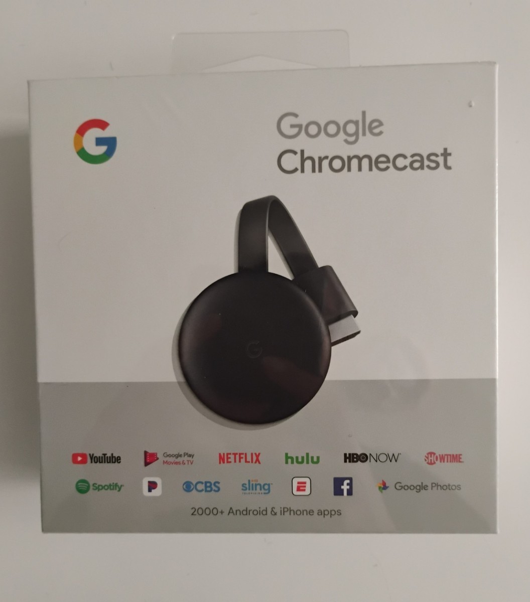 Google GA00439-CA 1080p Chromecast - Black for sale online | eBay