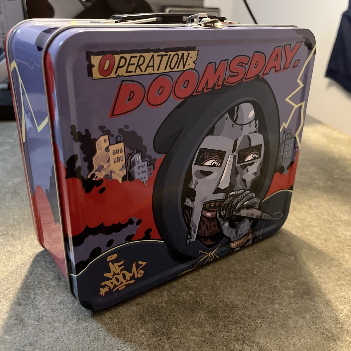 MF DOOM Operation Doomsday Lunchbox Edition RARE CD & Cards - NM+