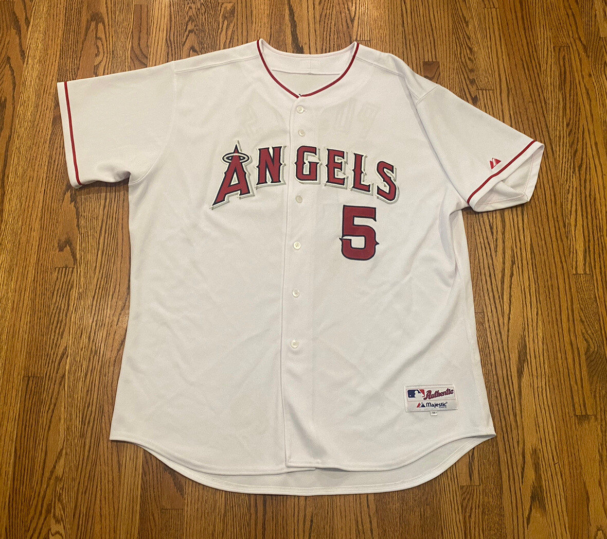 Los Angeles Angels Albert Pujols #5 Majestic Authentic MLB