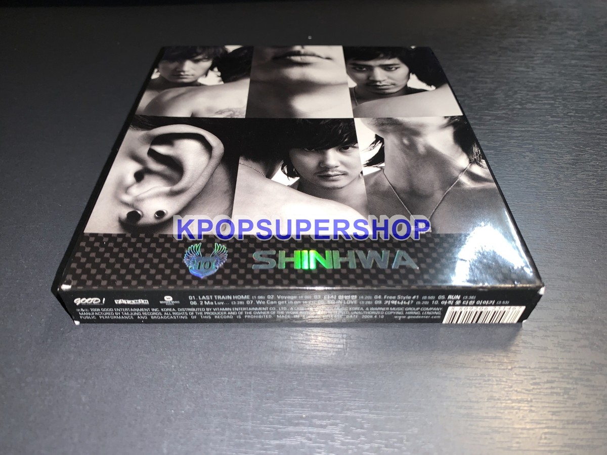 Shinhwa Vol. 9 CD Regular Edition Slipcase Photobook Great Rare