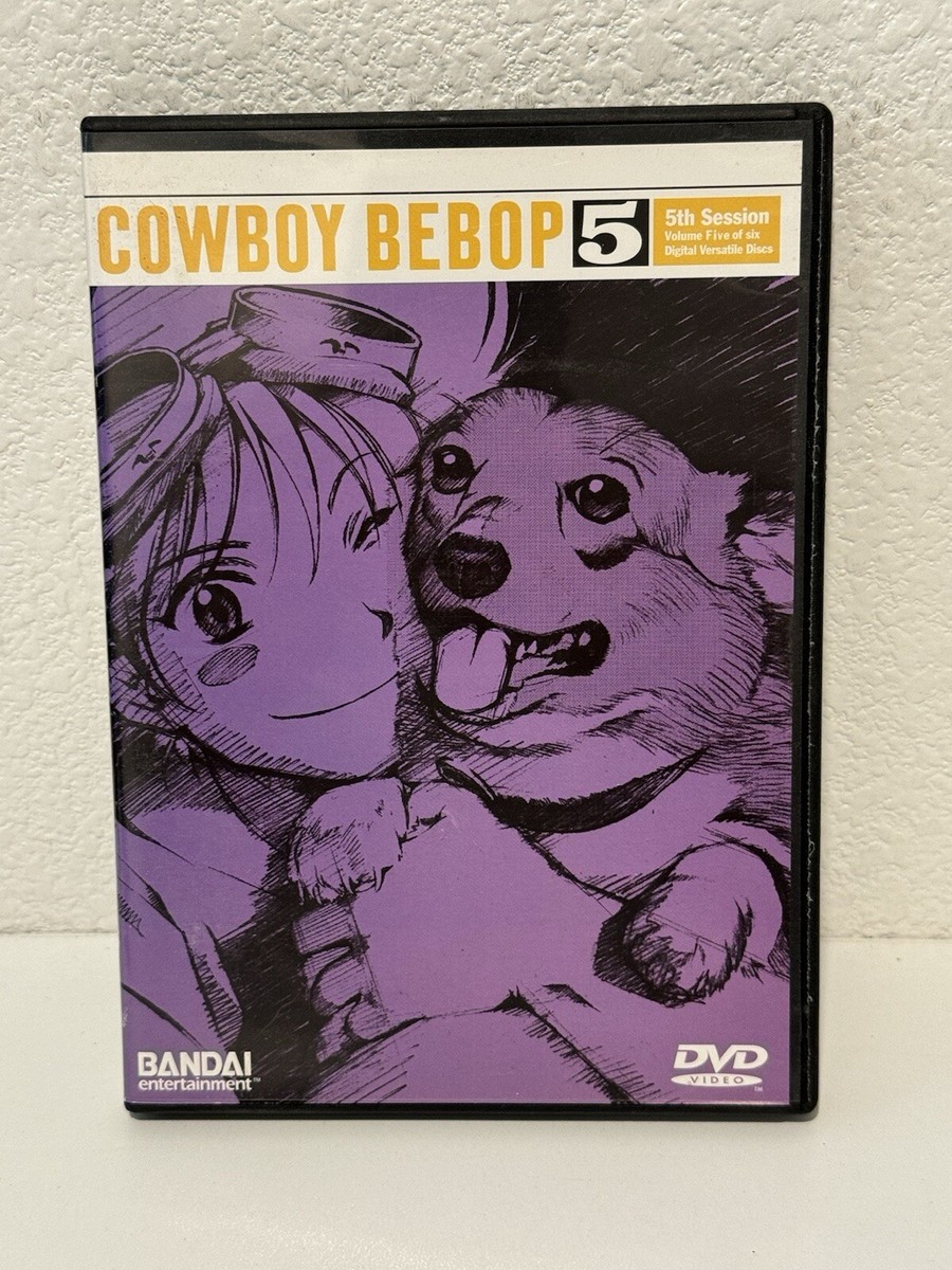 Cowboy Bebop - Session 5 (DVD, 2000) Vintage Anime CIB Complete W