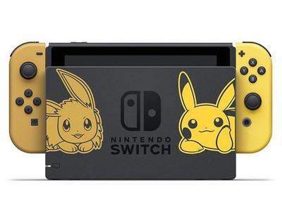 Nintendo Switch Console - Pokemon Let's Go, Eevee! + Poke Ball