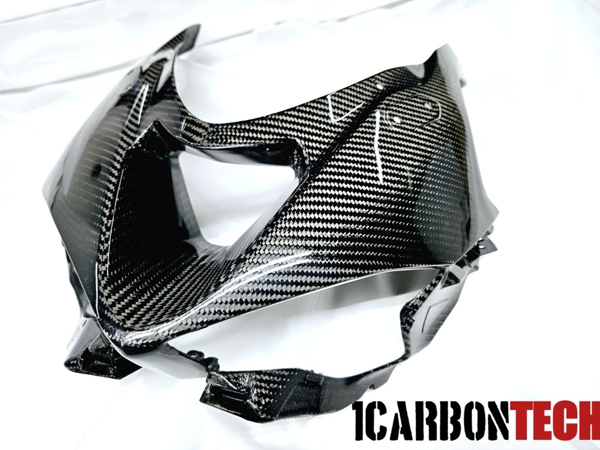 2024-2025-26 KAWASAKI ZX-6R ZX-636 REAL CARBON FIBER FRONT UPPER