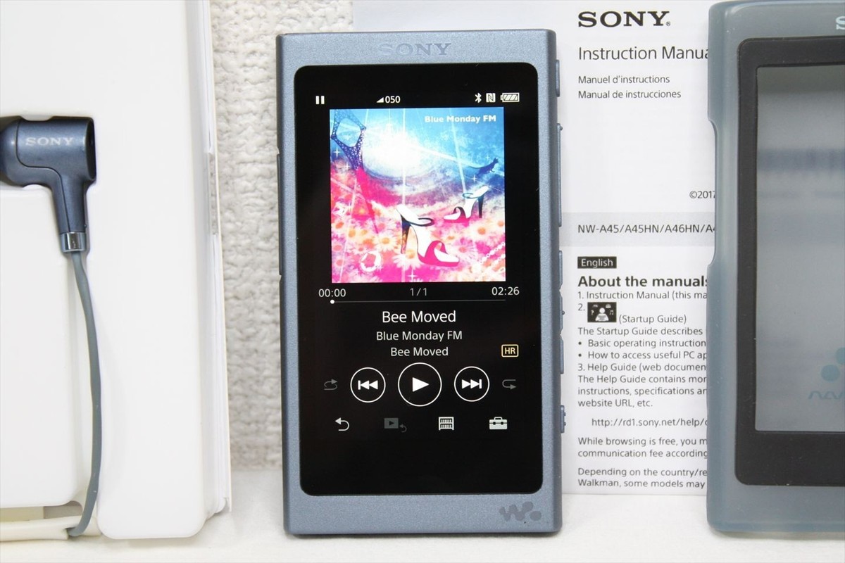 Sony NW-A46 HN moonlit blue Walkman 32GB Audio Player Hi-Res