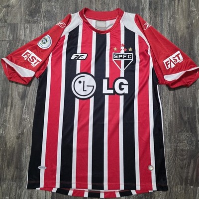 2007 Reebok Sao Paulo Home Soccer Jersey Souza Men S Brazil