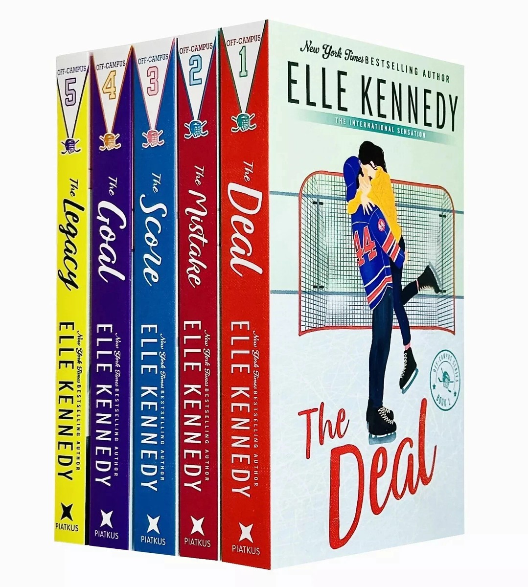 Off-Campus Series Books 1-5 Collection Set by Elle Kennedy Deal