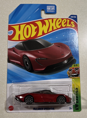 NEW 2025 HOT WHEELS K CASE MCLAREN SPEEDTAIL | eBay