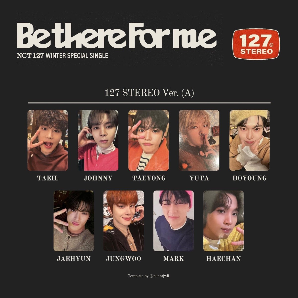 NCT 127 ALBUM WINTER SPECIAL SINGLE BE THERE FOR ME OFFICIAL