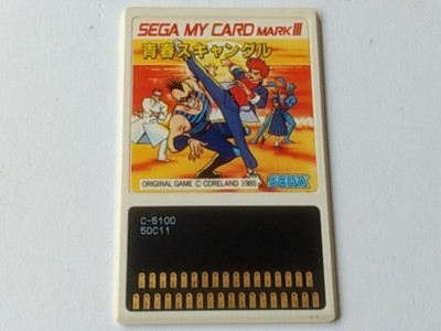 SEISHUN SCANDAL (My Hero) for SEGA Mark 3 SG-1000 Game MY CARD and