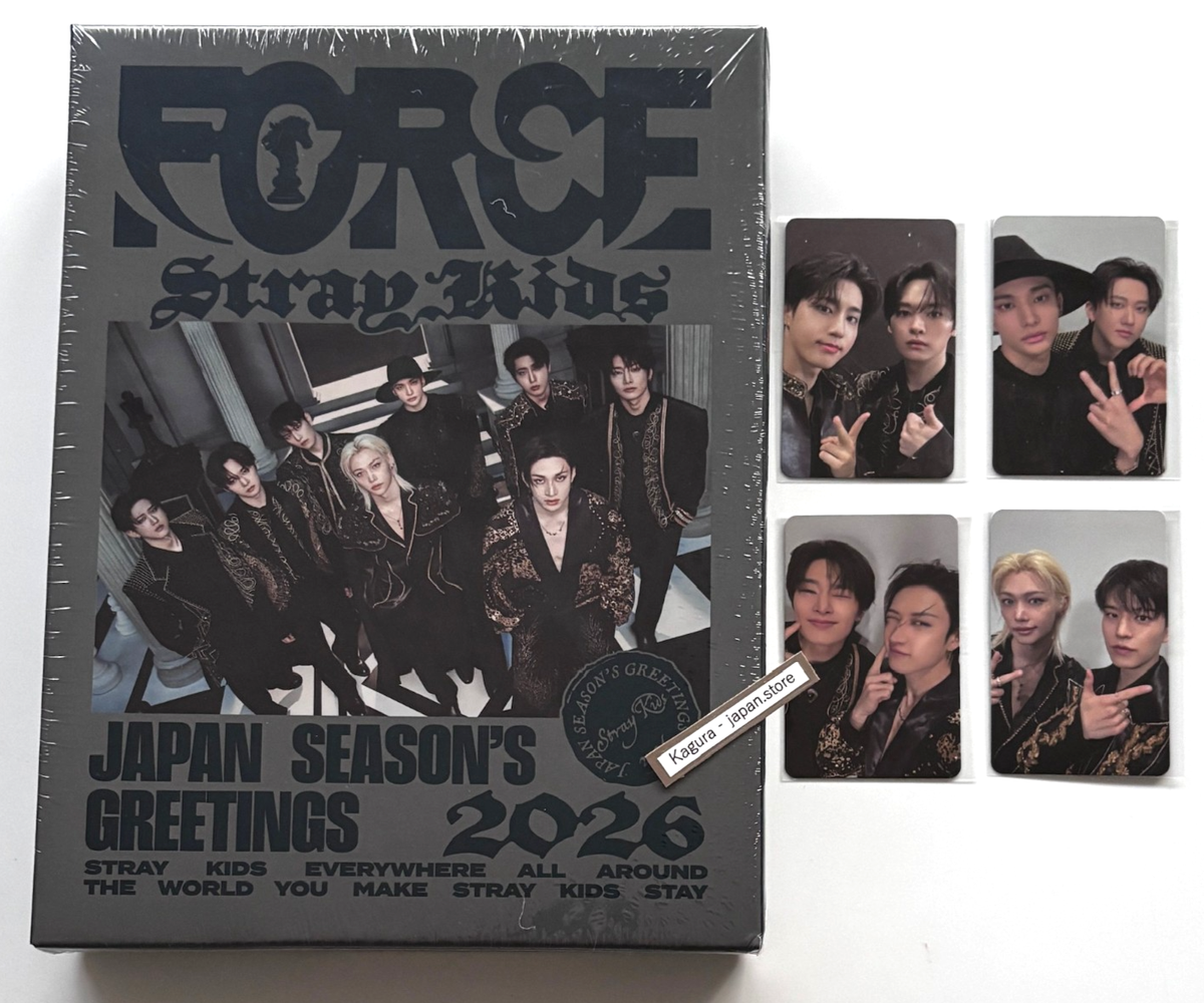Stray Kids JP SEASON'S GREETINGS 2026 “FORCE” FC Unit POB Official