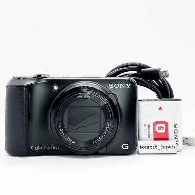 Sony Cyber Shot DSC-HX10V 18.2MP 16x Optical Zoom | Black | 3 in