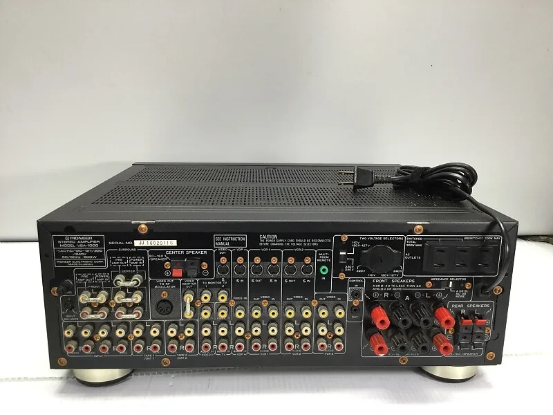 Very Nice Pioneer VSA-1000 AV Digital Surround Amplifier | eBay
