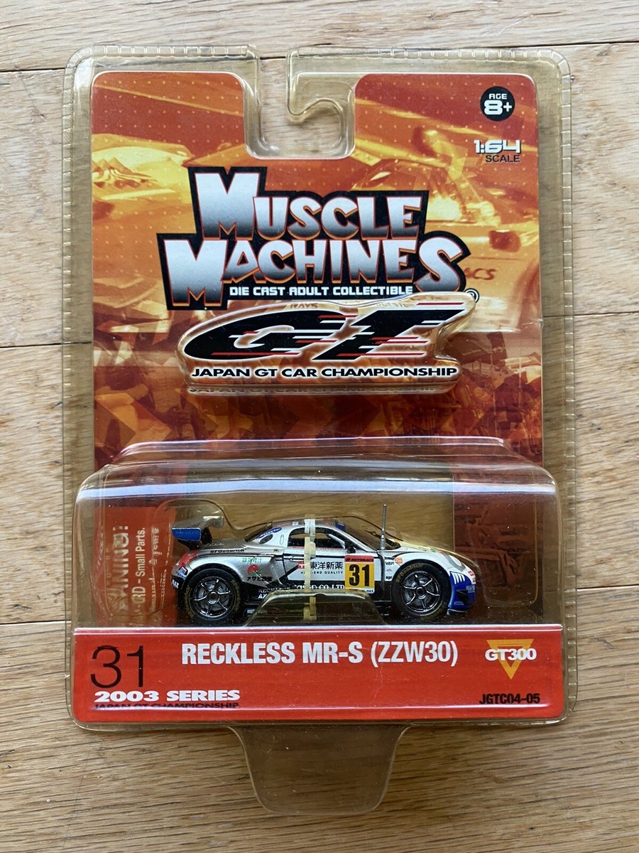 2004 Action Muscle Machines 1:64 Japan GT Car Reckless Toyota MR-S