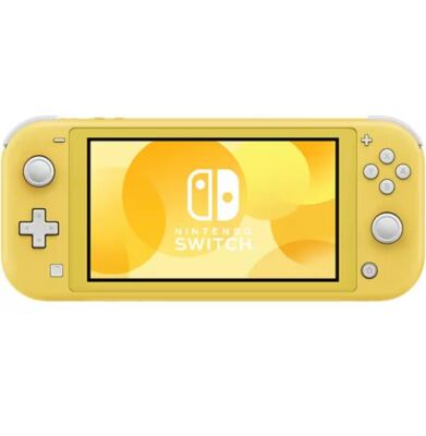 Nintendo Switch Lite Yellow Japan Console Portable Game Japanese