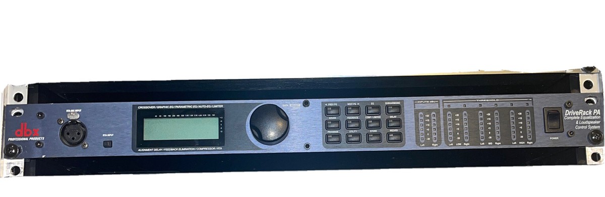 dbx DriveRack PA Loudspeaker System Management Processor | eBay
