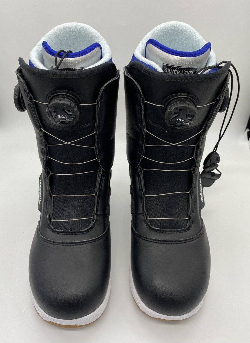 ADIDAS RESPONSE 3MC ADV BOA SNOWBOARDING BOOTS MENS SIZE 8.5 BLACK
