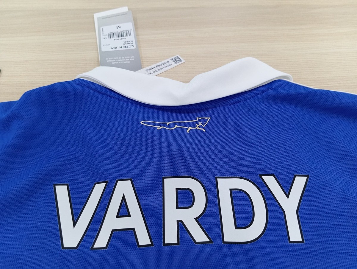 Adidas Leicester City 22/23 Vardy #9 Home Jersey (US M Size