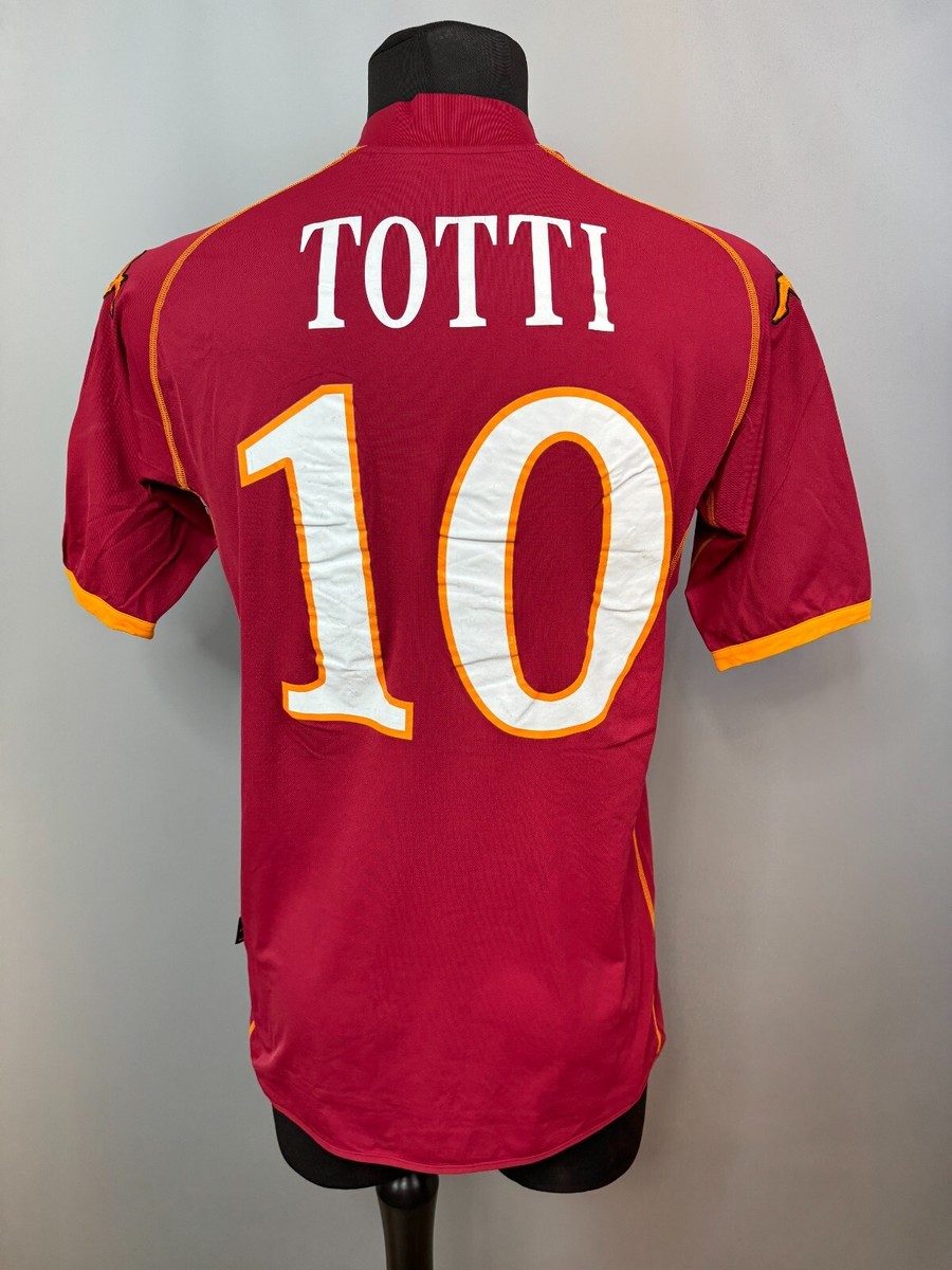 AS ROMA 2008 2009 TOTTI HOME SHIRT FOOTBALL SOCCER JERSEY KAPPA