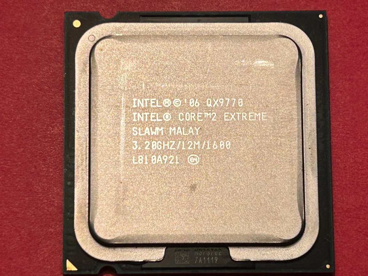 Intel Core 2 Extreme QX9770 Computer Processors (CPUs) for sale | eBay