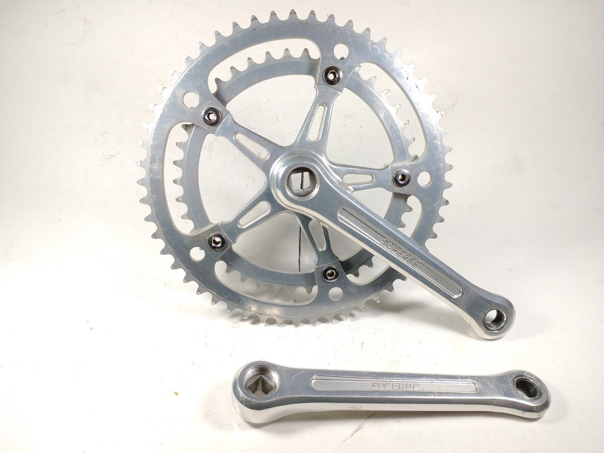 Vintage Suntour Superbe First Generation crankset 53/42T, 170mm | eBay