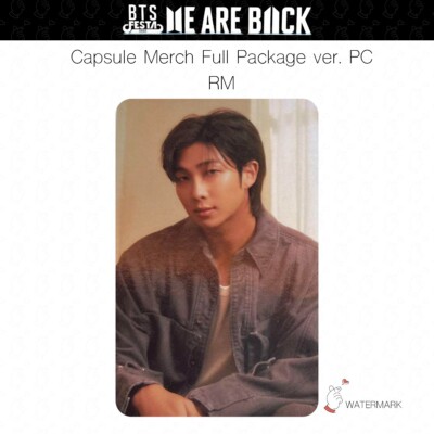 PRE BTS FESTA 2025 ARMY ZONE / CAPSULE MERCH / 10K KRW BONUS