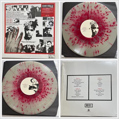 Xxxtentacion / Members Only Vol 3 Milky Clear Red & Black Splatter