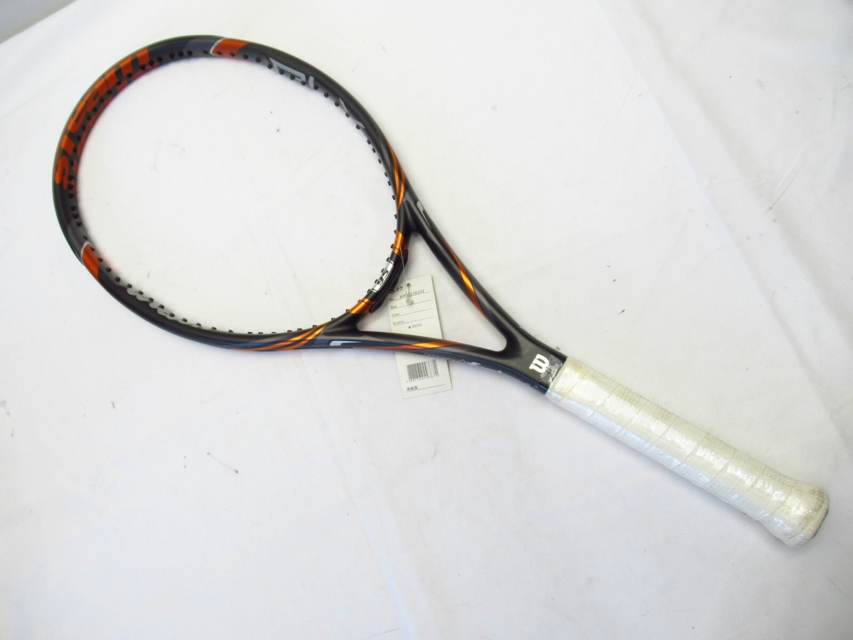 NOS* JAPAN EXCLUSIVE WILSON BLX STEAM 95 LIMITED TENNIS RACQUET (4