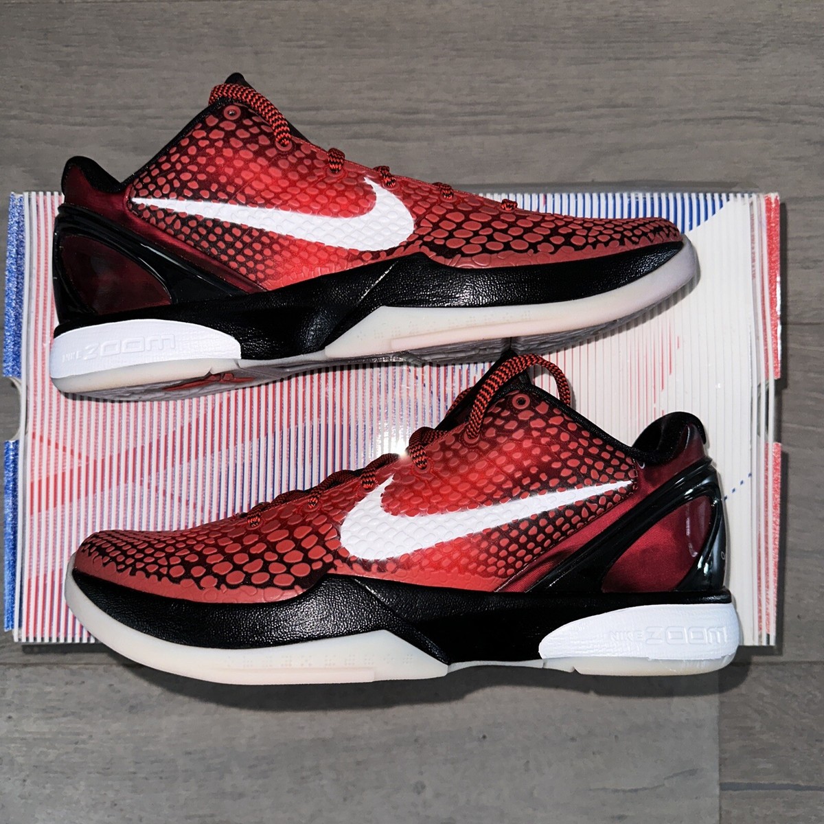 Nike Zoom Kobe VI 6 All Star (2010) ASG West Challenge Red 448693