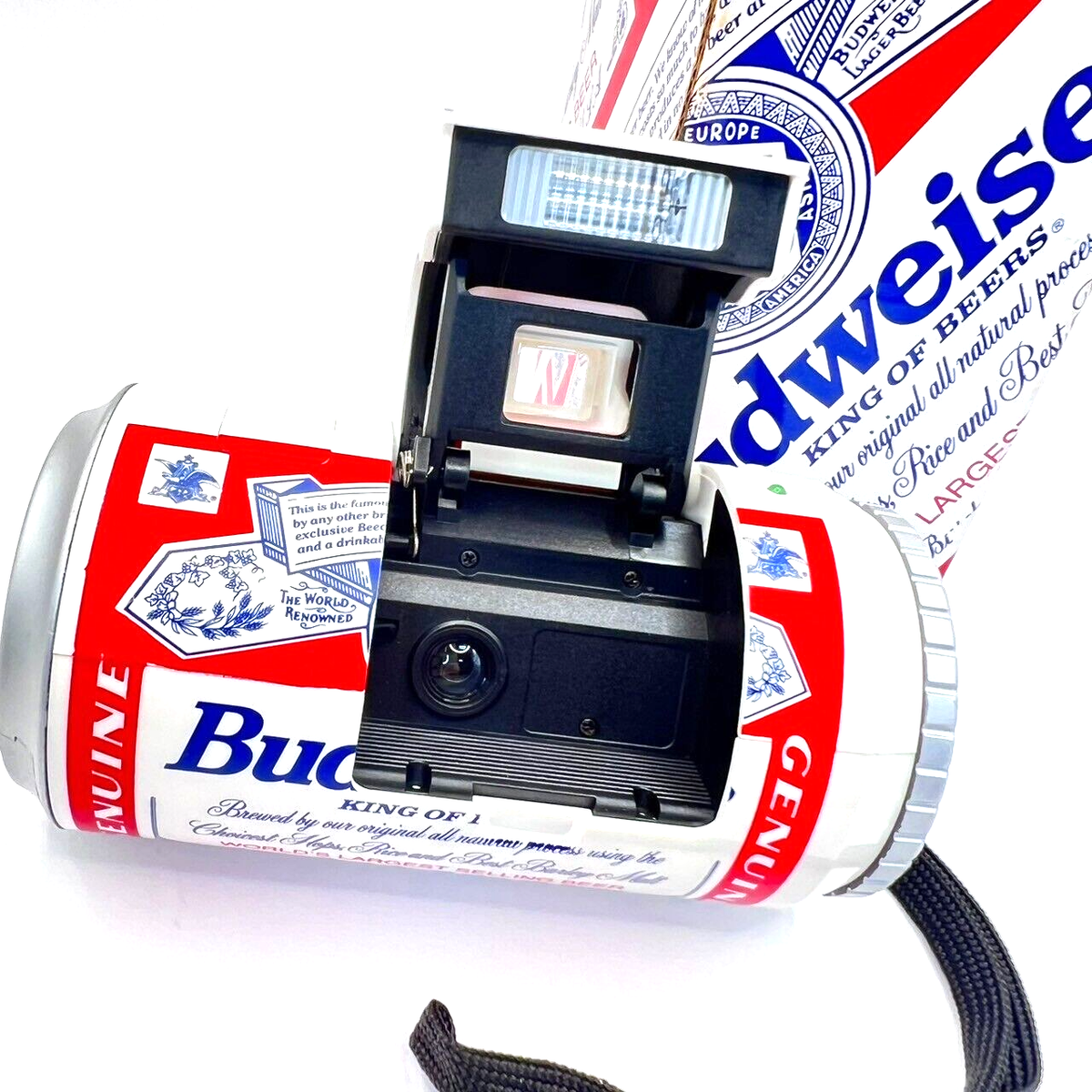 Budweiser Beer Can Vintage Film Camera With Box Rare Excellent | eBay