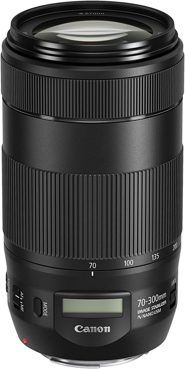 Canon EF 70-300mm f/4-5.6 IS II USM Telephoto Zoom Lens - Black