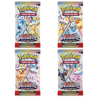 Pokemon TCG: Scarlet & Violet Prismatic Evolutions Booster Bundle