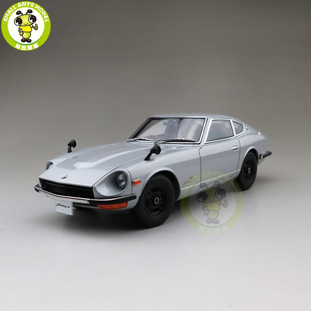 1/18 Autoart 77437 1969 NISSAN Fairlady Z432 PS30 Silver Diecast