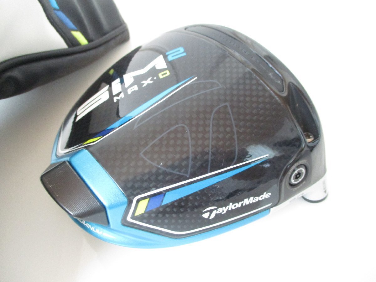 TaylorMade SIM2 MAX-D 9 Degree Driver Head W/ Head Cover RH Right
