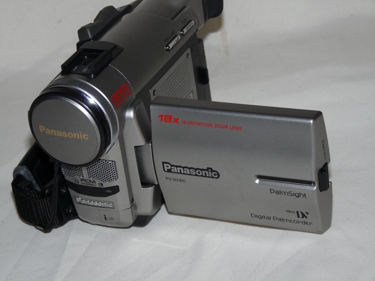 ENGLISH】 PV-DV910 MiniDV Panasonic 410 An Early MiniDV Based