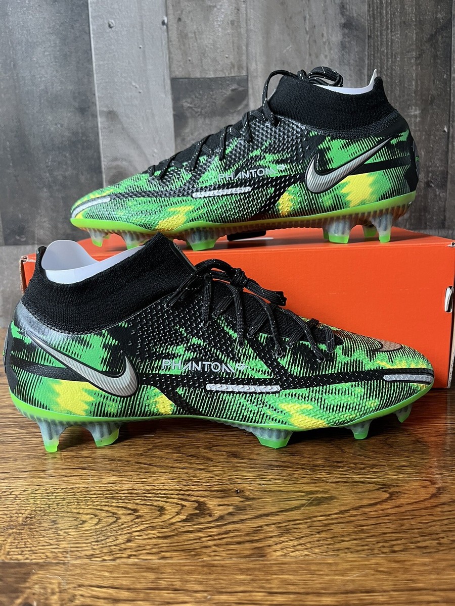 Nike Phantom GT2 Elite DF SW FG Shockwave Green Black Men's Size