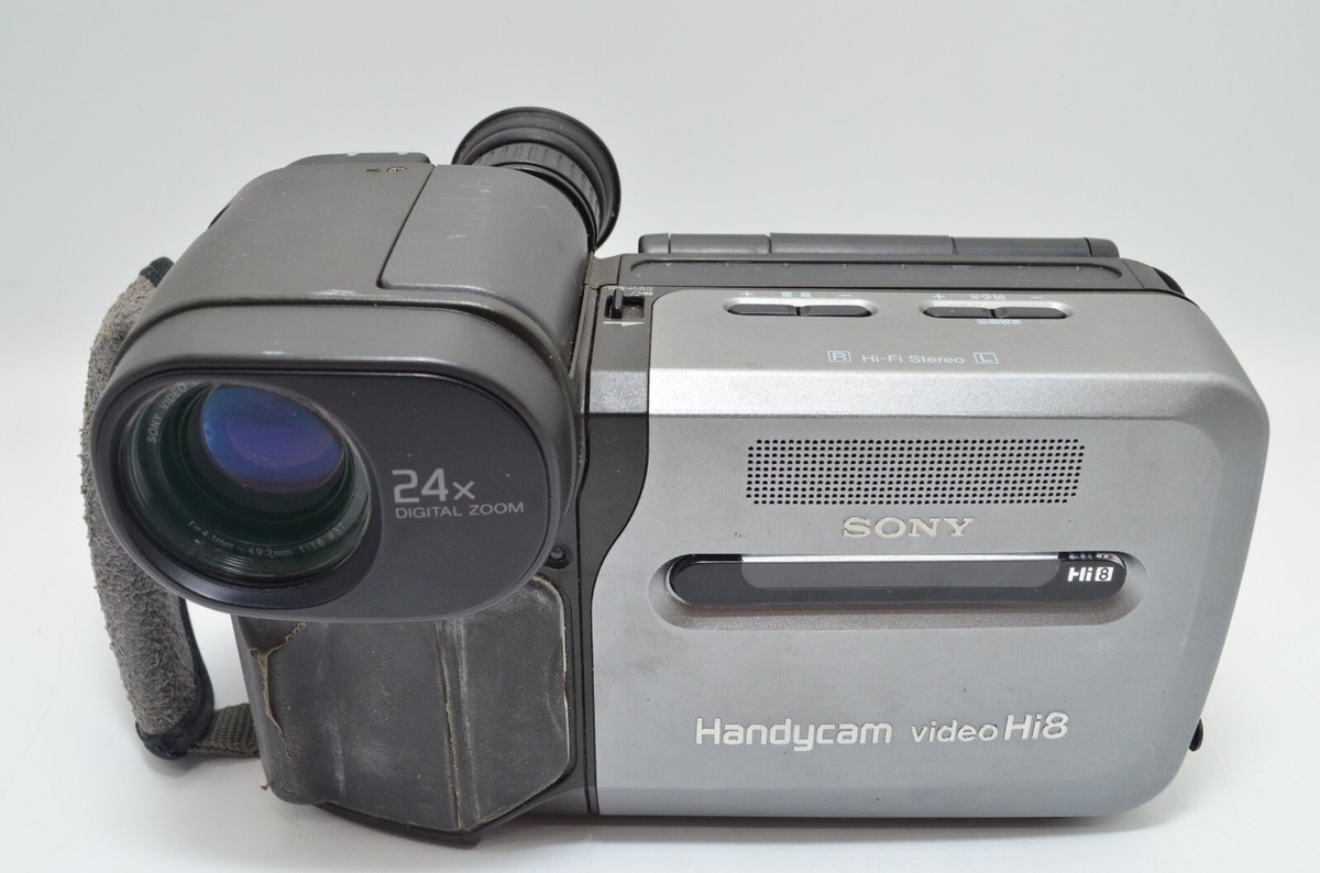 SONY☆CCD-RV100☆Hi8☆液晶大画面 SONY VideoHi8 Handycam CCD-RV100-悪魔
