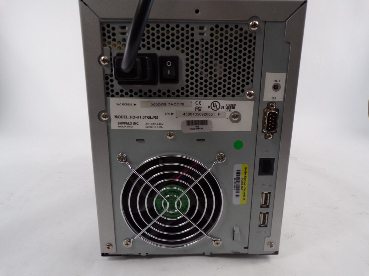 Buffalo Terastation HD-H1.0TGL/R5 4x-500GB NAS Network Storage