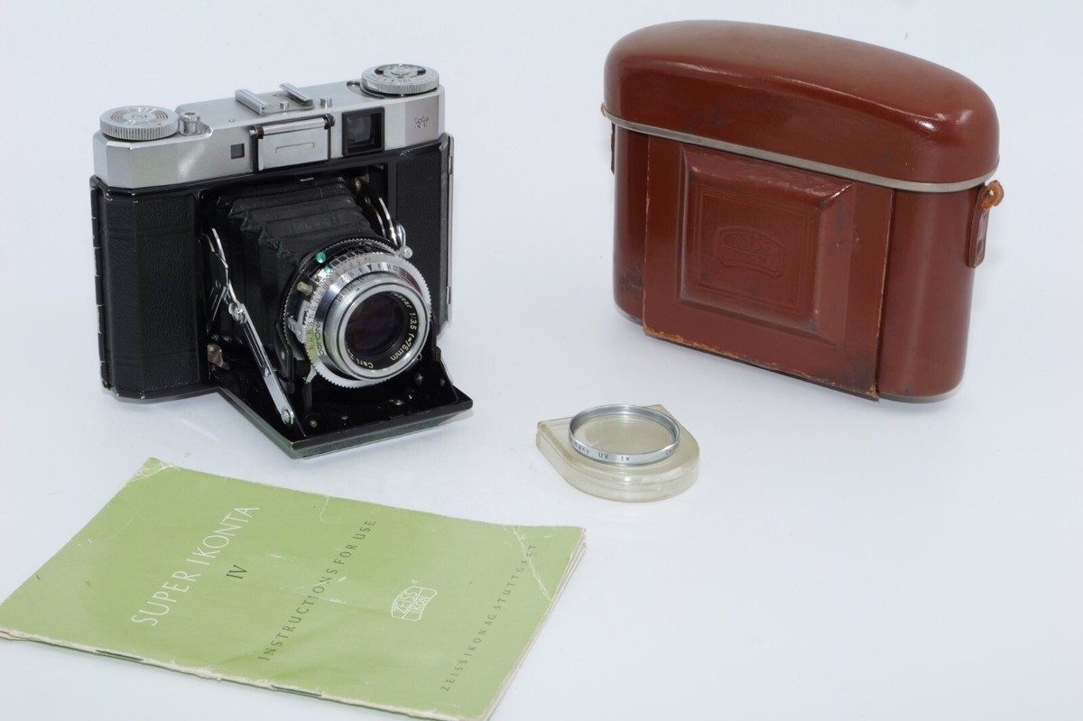 Zeiss Super-Ikonta IV 6x6cm FILM camera. Zeiss Tessar 75mm f3.5