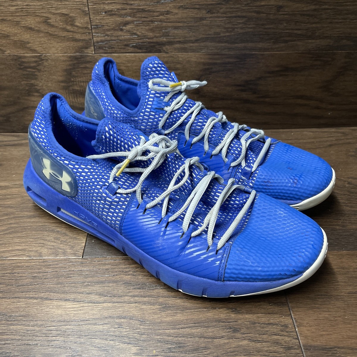 Under Armour Hovr Havoc Low 3020618-402 Blue Basketball Shoes