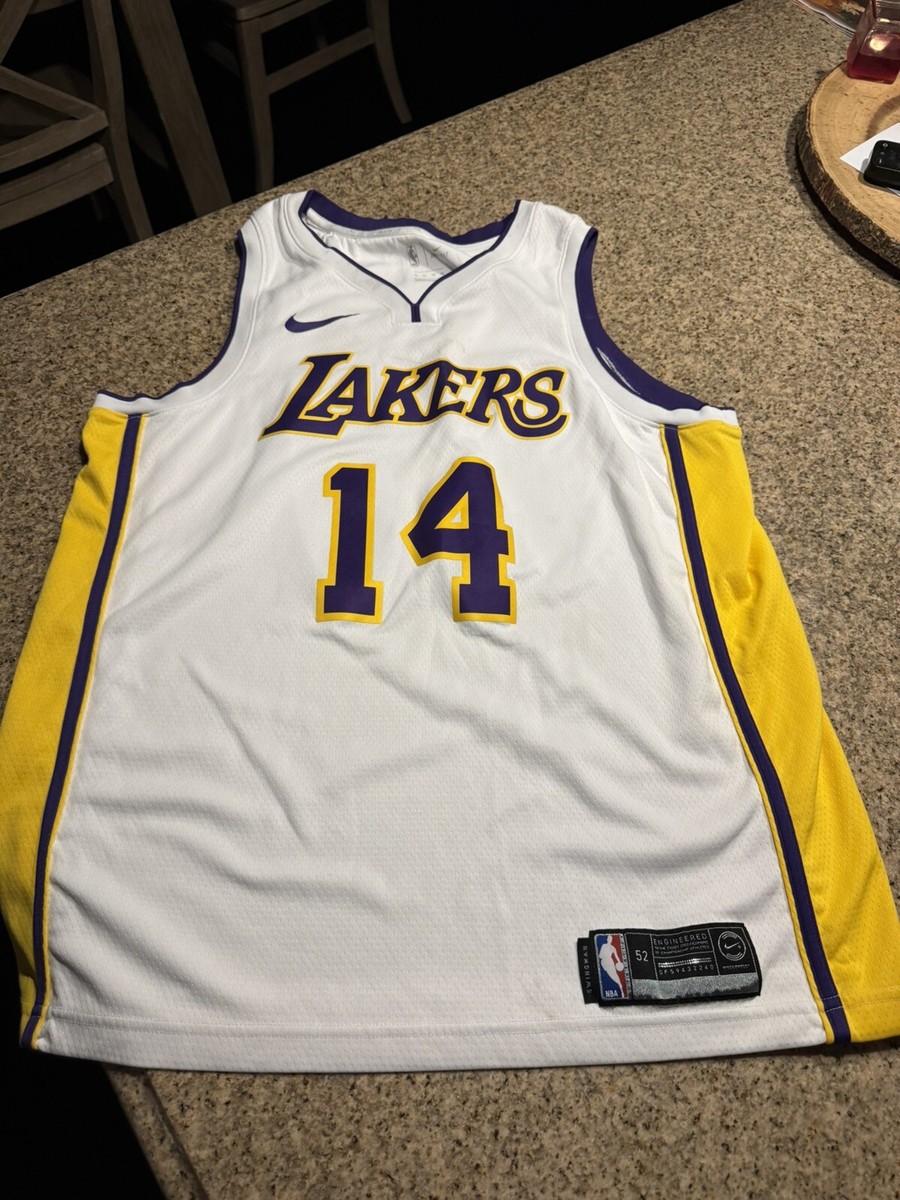 Los Angeles Lakers Nike Men's XL Brandon Ingram #14 White NBA