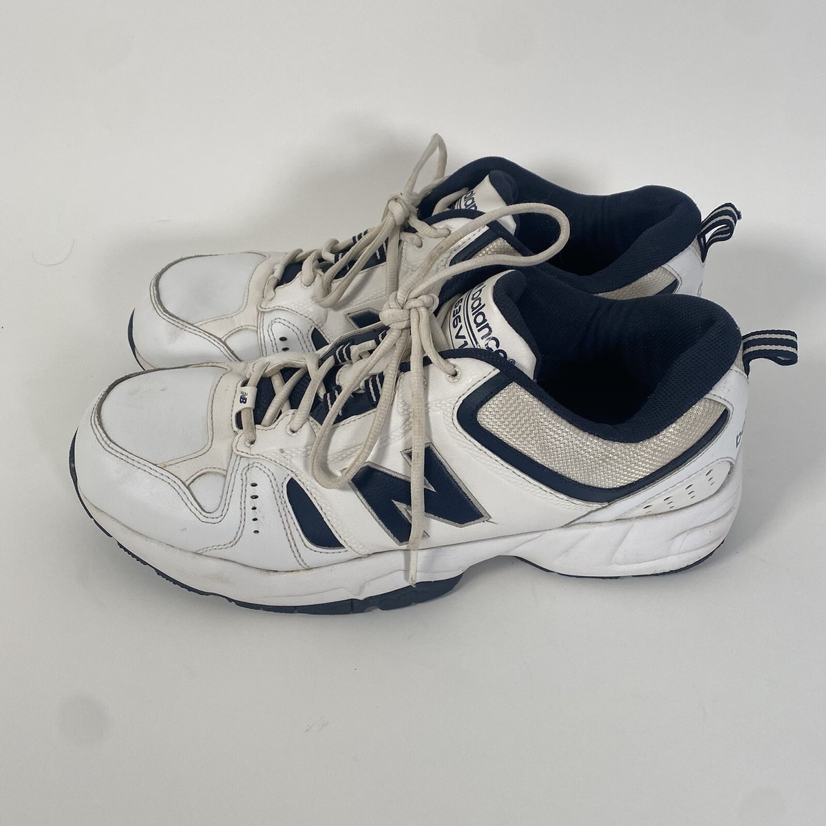 New Balance Cross Training Shoes Men's Size 14 636V1 White w/Navy