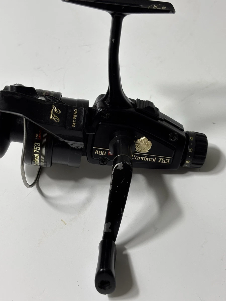 Abu Garcia Cardinal 753 Indiana Vintage Spinning Fishing Reels for