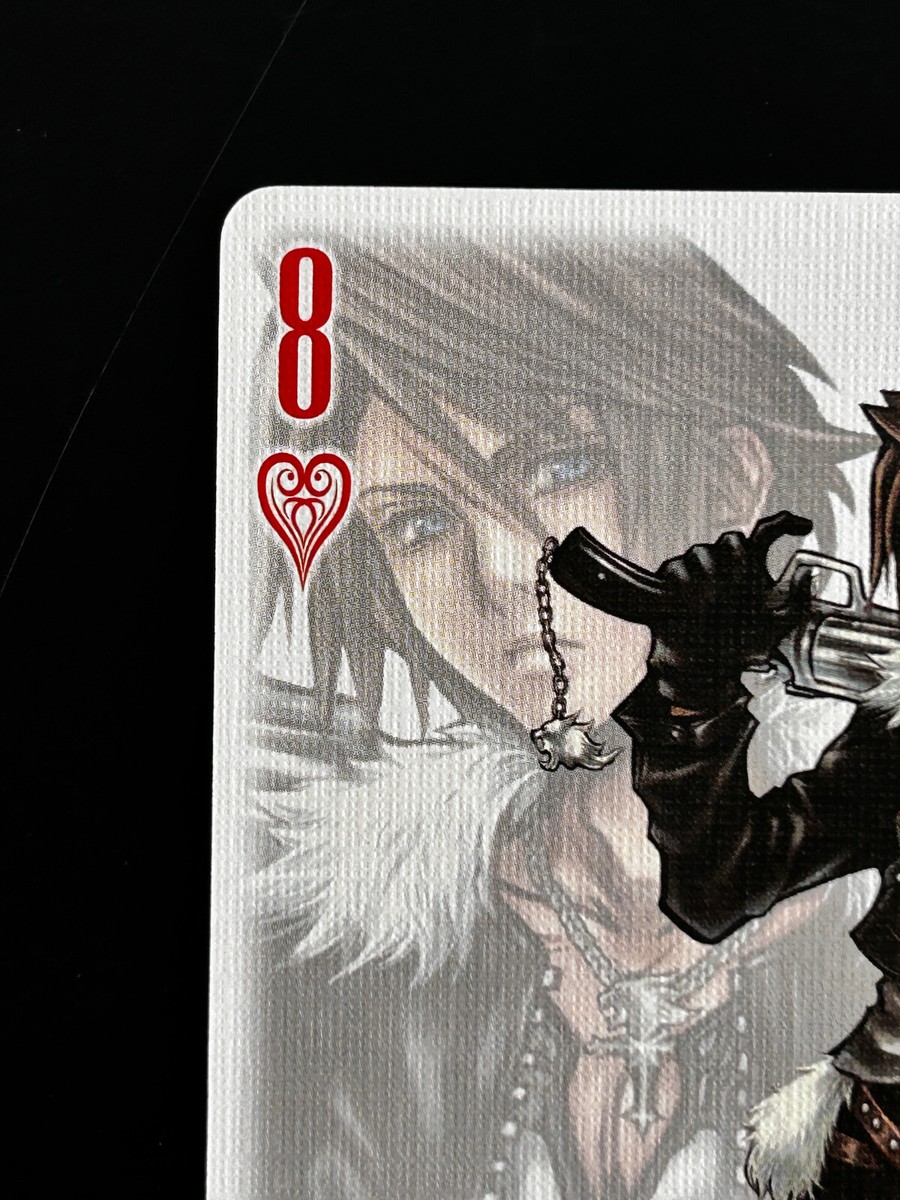 Squall Leonhart Final Fantasy Card 25th Anibersary Playing Cards