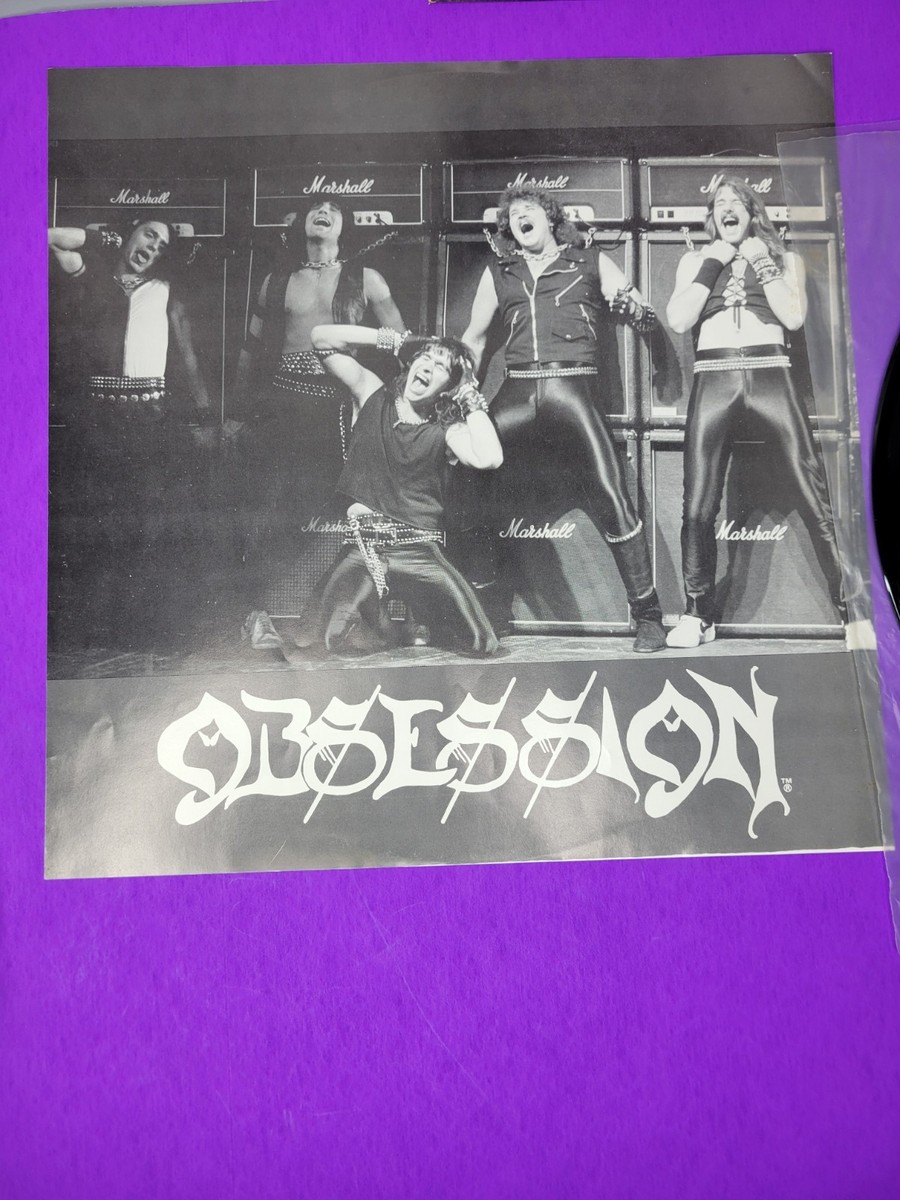 Obsession - Marshall Law 1983 US Vinyl, Metal Blade Records W
