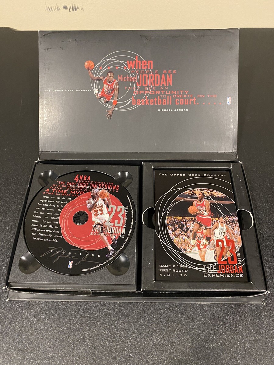The Jordan Experience 23 Nights 23 Card Set CD Interview Complete