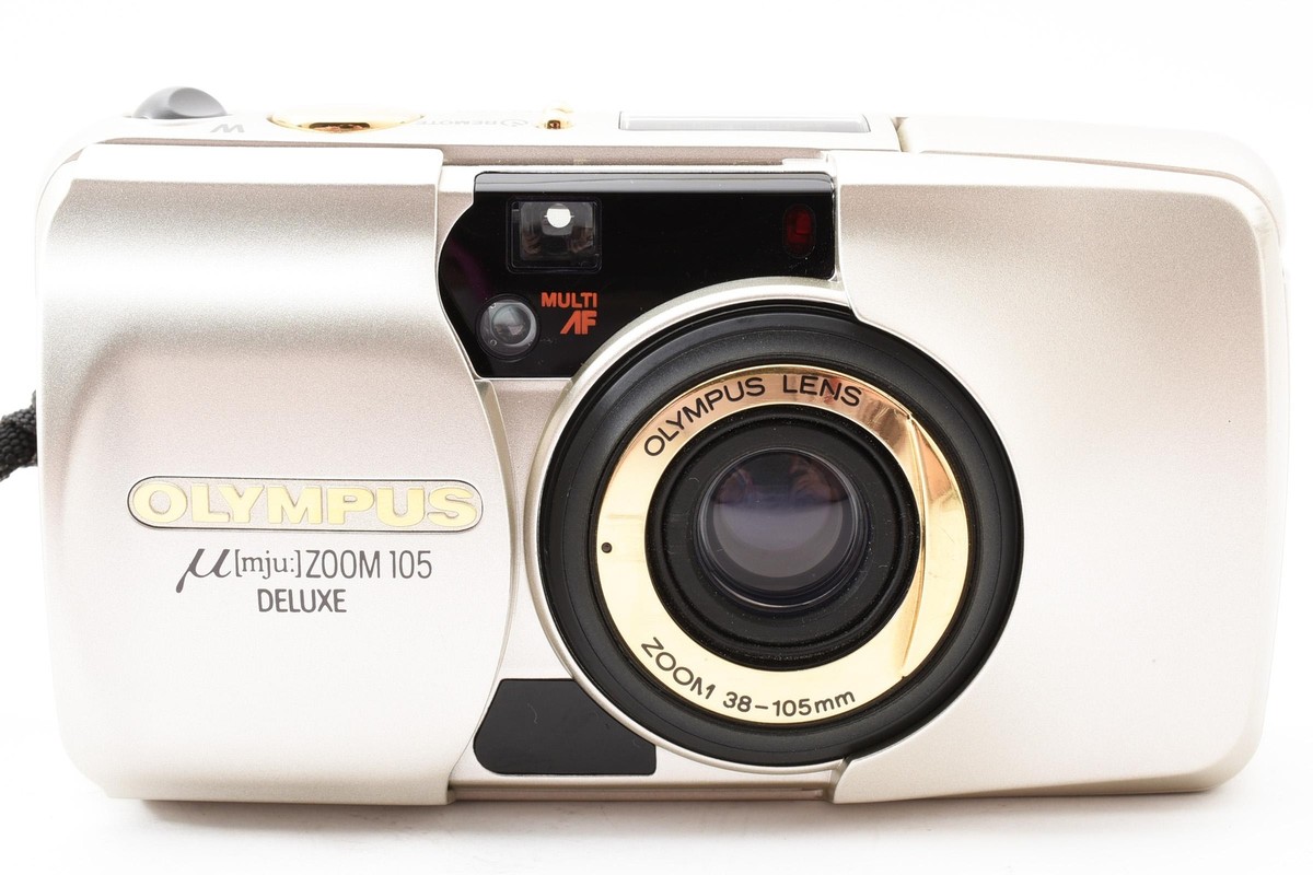 MINT】OLYMPUS μ [mju;] ZOOM 105 Deluxe film camera Japan
