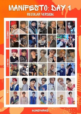 JAY ENHYPEN MANIFESTO : DAY1 official Photo card D J M Regular