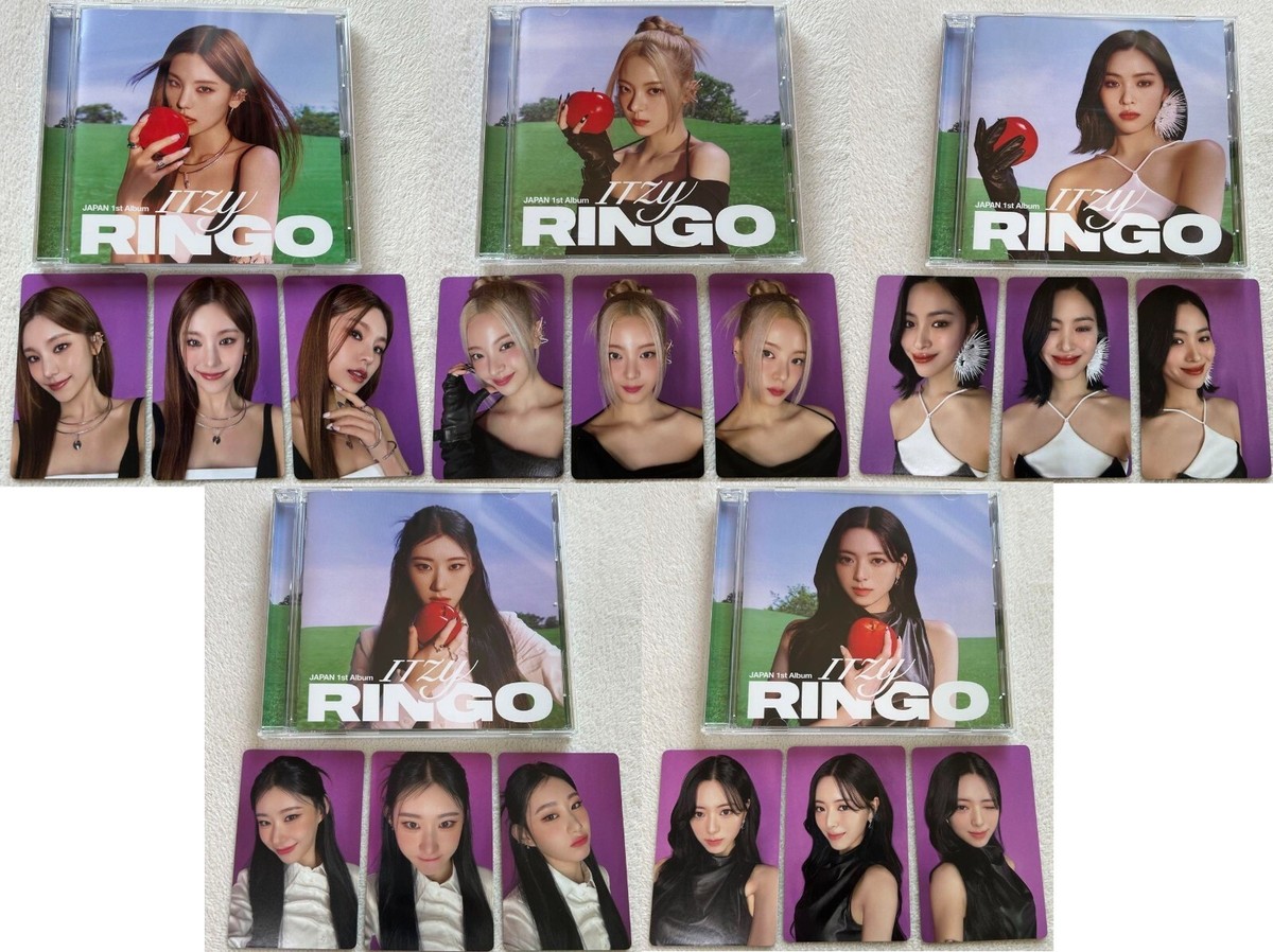 ITZY RINGO MIDZY FC SOLO JAPAN ver. CD PHOTO CARD OFFICIAL | eBay