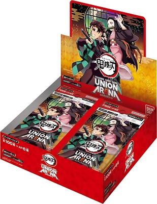 Union Arena Demon Slayer Booster Box UA05BT Bandai Japan | eBay